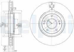 DELPHI féktárcsa DELPHI BG3988 (BG3988)