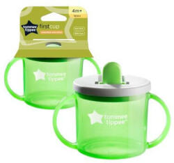  Cana Basics First Cup, +4 luni, Verde, 190ml, Tommee Tippee