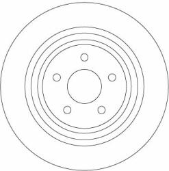 TRW Disc frana TRW DF6976 (DF6976) - automobilus