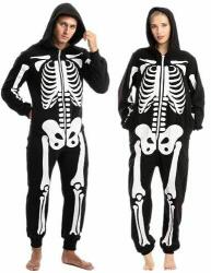 Spooktacular Creations Csontváz plüss overál pizsama S-es méret