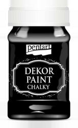 Pentacolor Dekor krétafesték 100 ml ébenfekete