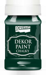 Pentacolor Dekor krétafesték 100 ml fenyőzöld