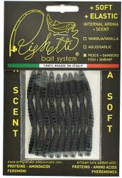 Righetti Bait System Naluci RIGHETTI Camola Normale X-Soft 7.5cm Black Fish, 9buc/plic (5940000627614)