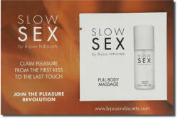 Bijoux Slow Sex Slow Sex Teljes Test Masszázsolaj 2ml