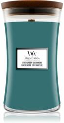 WoodWick Evergreen Cashmere lumânare parfumată 610 g