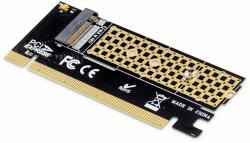 ASSMANN M. 2 NVMe SSD PCIexpress Add-On card x16 supports M Key, size 80, 60, 42 and 30mm (DS-33171)