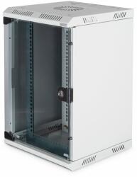 ASSMANN 10" and 19" combi wall mounting cabinet 10U horizontal (10"), 5U vertical (19"), grey (DN-1019) (DN-1019)