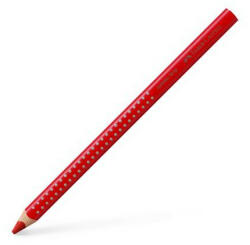 Faber-Castell Színes ceruza, háromszögletű, FABER-CASTELL Grip 2001 Jumbo, piros (TFC110921) - officemarket