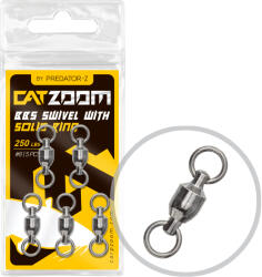 Catzoom Csapágyas harcsázó forgó 250 lbs, 8#, 3, 8 cm, 5 db (CZ2940)