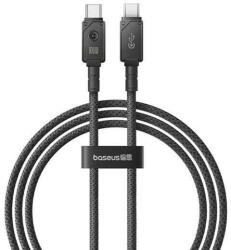 Baseus Cablu Baseus Unbreakable Series, Incarcare rapida, USB-C la USB-C, 100W, 2m Negru (P10355800111-01) - 24mag