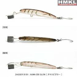 HMKL Vobler HMKL ZAGGER B1 5.0cm, 3.2g, culoare NEG (HMKL-Z50B1-NEG)