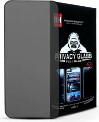 Haffner Privacy Glass Full Glue Apple iPhone 12/12 Pro Edzett üveg kijelzővédő - Fekete (TF-0189)