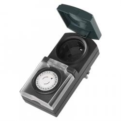 EMOS P5526 mechanikus kapcsolóóra 3600W 48 kapcsolás naponta IP44 (P5526)