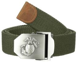 MFH Колан MFH USMC Web Belt, приблизително 4 cm, OD зелен (22507B)