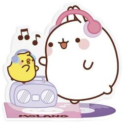 ABYstyle Figura acrilică ABYstyle Animation: Molang - Music fan Molang (ABYACF063)
