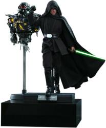 Hot Toys Figura de acțiune Hot Toys Television: The Mandalorian - Luke Skywalker (Deluxe Version), 30 cm (HOT909048) Figurina