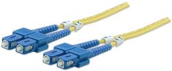 Intellinet 470612 száloptikás kábel 2 M SC OS2 Sárga (470612) (470612)