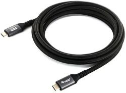Equip 128382 USB kábel 2 M USB4 Gen 2x2 USB C Fekete (128382) (128382)