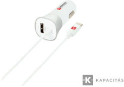 SKROSS Autós USB szivargyújtó töltő USB A, USB-C (SKR-CARCHARCCAB) - szerszamplaza