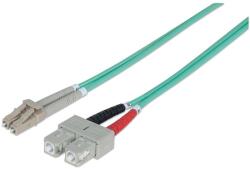 Intellinet 750912 száloptikás kábel 1 M LC SC OM3 Türkizkék (750912) (750912) - xupe