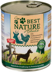  Best Nature 12x800g Best Nature Dog Adult Vad, csirke & tészta nedves kutyatáp