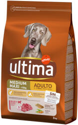  Affinity Ultima 2x3kg Ultima Medium/Maxi Adult marha száraz kutyatáp