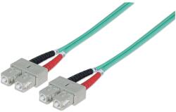 Intellinet 750844 száloptikás kábel 5 M SC OM3 Türkizkék (750844) (750844) - xupe