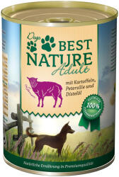 Dr.Clauder's Nature 6x400g Best Nature Dog Adult Bárány, burgonya & petrezselyem gabonamentes nedves kutyatáp