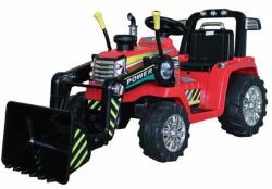 Rocket Motors Elektromos traktor MASTER merőkanállal - Piros (ELECTRIC_TRACTOR_MASTER_RED)