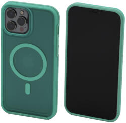 FixPremium - Tok Clear a MagSafe-el - iPhone 14 Pro Max, mint blue