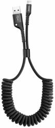 Baseus - Lightning / USB Kábel (1m), tavaszi, fekete