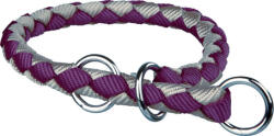 TRIXIE Cavo lila-ezüst húzásgátló nyakörv (35-41 cm - Átmérő: 12 mm)