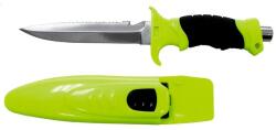 Fox Outdoor Products Cuțit de scufundare Fox Outdoor Profi, galben neon-negru, cu teacă