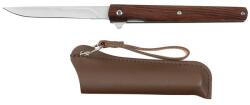 Fox Outdoor Products Knife Jack Slim, cu o singură mână, mâner din lemn