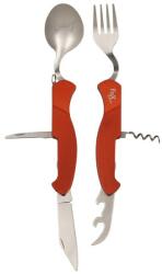 Fox Outdoor Products Set de cuțite de buzunar 6 în 1, divizibil, roșu