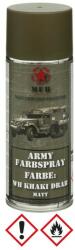MFH Vopsea spray pentru armată MFH, WH KHAKI DRAB, mată, 400 ml