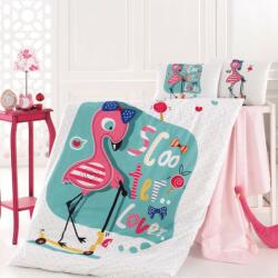 Nazenin Home® Lenjerie patut bebelusi bumbac 100% ranforce, Nazenin Home, Flamingo