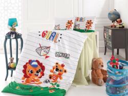 Nazenin Home® Lenjerie de patut pentru bebelusi bumbac 100%, Nazenin Home, Player