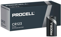 Duracell Procell CR123 CR17345 3V Lithium elem (Duracell-Procell-CR123-1S)