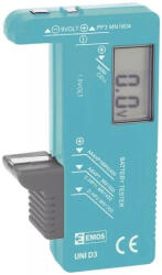 EMOS N0322 LCD univerzális elemteszter (EMOS-N0322)