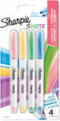 Sharpie Комплект маркери Sharpie S-Note, 4 цвята, блистер (30269-А)