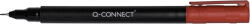 Q-CONNECT Маркер Q-Connect за CD/DVD, S, 0.4 mm, червен (29511-А-ЧЕРВЕН)