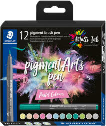 STAEDTLER Маркери Staedtler Pigment Arts 371, 12 цвята, 371 c12-2 (31653-А-371 C12-2)