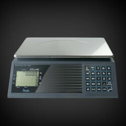 Aclas PS1-B 30kg-os hitelesített, hordozható, árszorzós, lapos digitális mérleg (PW232282)