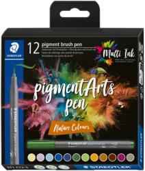 STAEDTLER Маркери Staedtler Pigment Arts 371, 12 цвята, 371 c12-3 (31653-А-371 C12-3)