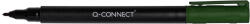 Q-CONNECT Маркер Q-Connect за CD/DVD, F, 0.6 mm, зелен (29512-А-ЗЕЛЕН)