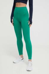 Tommy Hilfiger legging zöld, női, sima - zöld XS