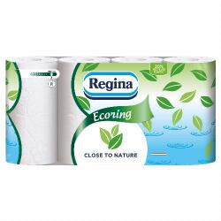 Regina Ecoring toalettpapír 2 rétegű 8 tekercs - cooponline