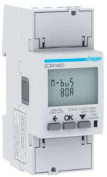 Hager Contor monofazic digital direct 80A MBUS 2M Hager ECM180D (ECM180D)