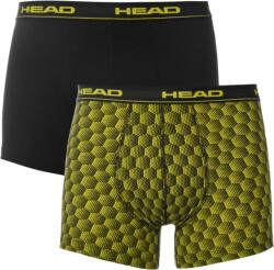 Head Boxeri sport bărbați "Head Men's Boxer 2P - yellow/black